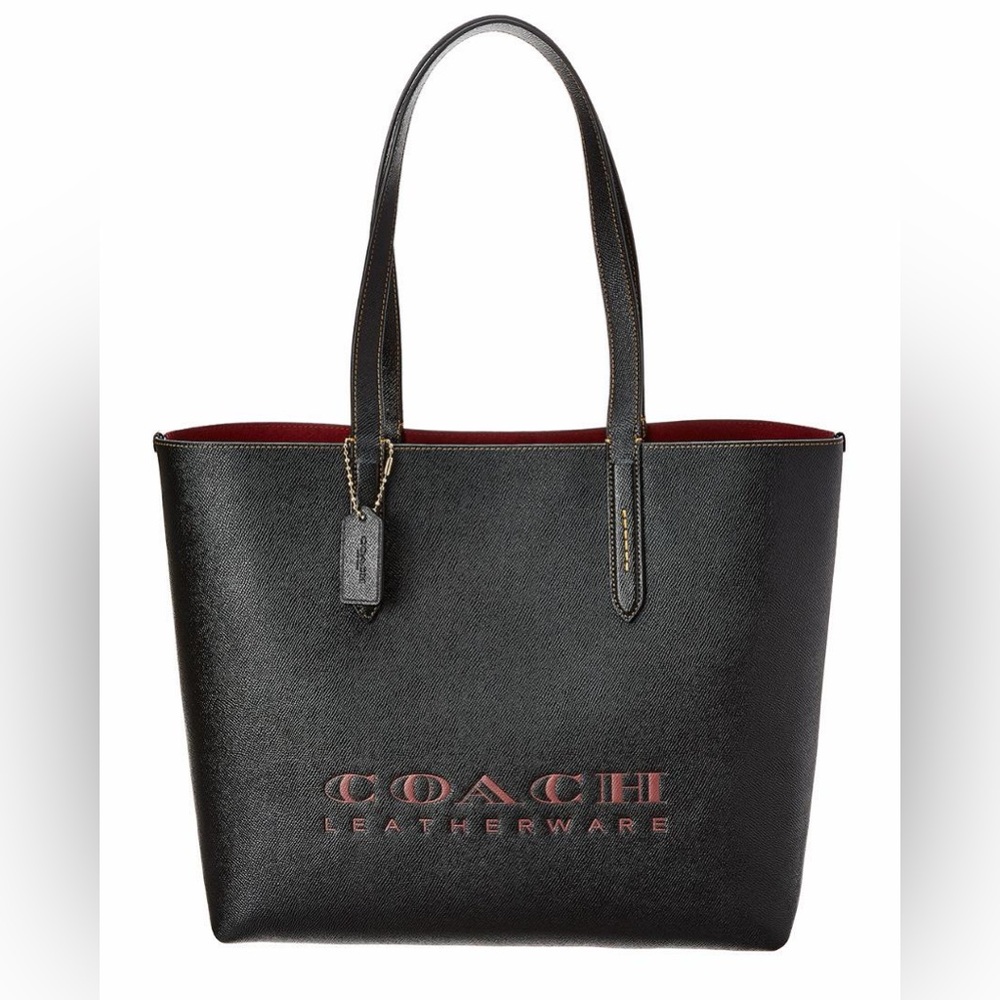 COACH Highline Crossgrain Leather Tote
